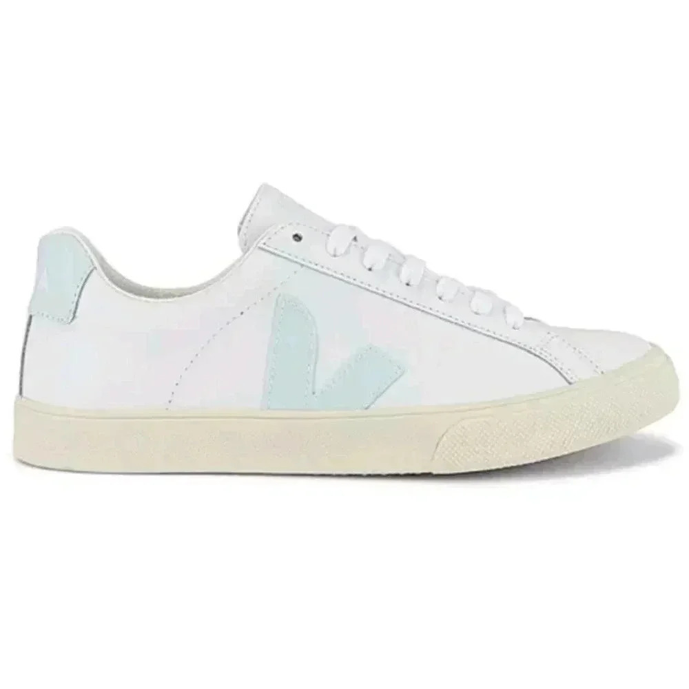 Veja Womens Esplar Sneaker Extra White & Menthol Sustainable Minimalist Shoe 6